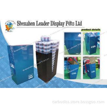OEM / ODM Spot Color Paper Football Dump Bin Cardboard Disp